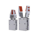 Cylinder V Shaped Gripper For Mechanical Arm Parallel Fixture 10C 16C 20C With Silicone Outer Support And Inner Clamp Color 2