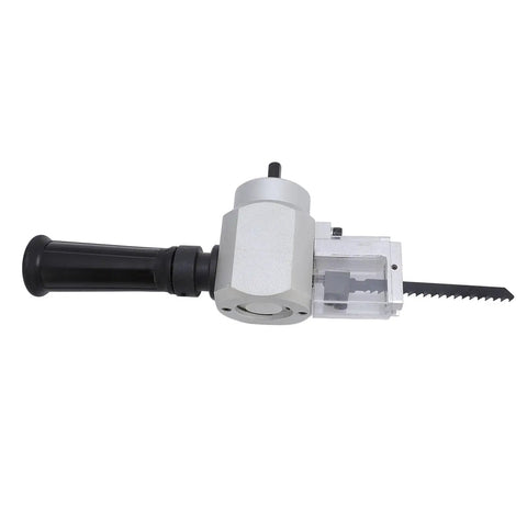 Jiawu Sheet Metal Cutter Drill Attachment Nibbler Tool for precise 360 rotating cutting of metal and wood, electric drill accessory.