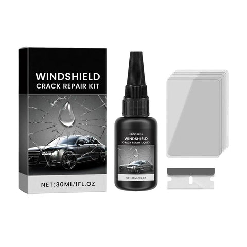 Windshield Crack Repair Kit 2026 Upgrade With Fast Acting Resin Liquid For Car Windows Glass And Mirrors Quick Fix For Cracks