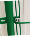 Beefy Heavy Duty Stainless Steel Wire Clips For Garden Fence And Wire Fencing Quick Assembly And Removal Clamps in use