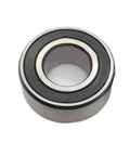 Double Row Angular Contact Rubber Cover Bearing 5200 Series 2RS Sealed Bearings for agricultural use, close-up view