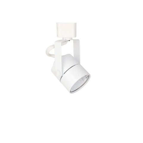 MR16 GU10 Halo Track Lighting Heads 4 Pack ETL Listed White Adjustable Track Heads For 3-Wire Single Circuit Systems Bulbs Not Included