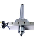 Tailstock Taper Turning Attachment With Revolving And Dead Centers For Lathe Pro Grade Precise 0.75mm Per Rotation Fine Adjustment