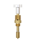 Heavy Duty Motorcycle Carburetor Fast Idle Screw And Manual Choke Plunger, metal, for precise throttle control and smooth cold starts.