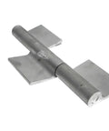 Heavy Duty Aluminum Greaseable Weld On Trailer Hinge For Durable Trailer Doors And Tailgates White Finish Rust Resistant Easy Install