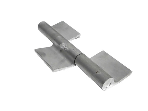 Heavy Duty Aluminum Greaseable Weld On Trailer Hinge For Durable Trailer Doors And Tailgates White Finish Rust Resistant Easy Install