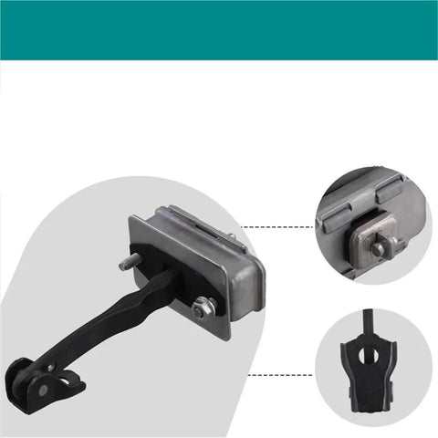 Citroen C4 Mk2 DS4 Rear Door Hinges With Stop Strap Limiter 9181R2 multi-level door stop adjustable opening angles