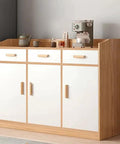 Easy Install 12 Pc Unfinished 3D Wood Trim Molding For Walls Doors Furniture Peel And Stick Compatible Paintable Stainable Decor Accent Kit on stylish cabinet.