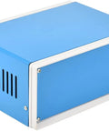 Heavy Duty ABS Plastic Enclosure Built Tough For Garage Mods And Home Upgrades Delivered at an angle showing ventilation grill.