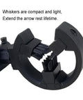 Close-up of Archery Capture Style Whisker Biscuit Arrow Rest For Compound And Recurve Bows Adjustable Dual Coil