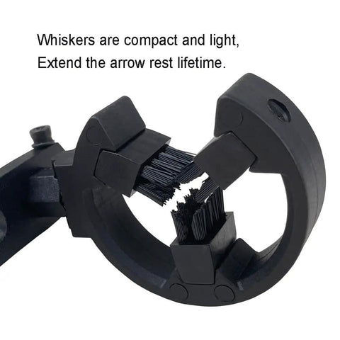 Close-up of Archery Capture Style Whisker Biscuit Arrow Rest For Compound And Recurve Bows Adjustable Dual Coil