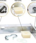 Top Left Door Hinge Cartridge For Refrigerator Replacement Fits 870837 Right And 870838 Left Side Heavy Duty Hinges 2 Pack Premium Door Hinge Kit Built To Last showing components and installation features