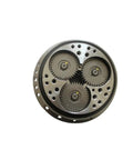 Tough As Nails 220BX-E 80E Cycloid Pinwheel Speed Reducer For Stamping Slitting Machines showing gears and housing design.
