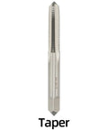 5/16 Inch 24 UNF Hand Tap Set Right Hand Threading Tool For Metalworking Taper 24 TPI Alloy Tool Steel High Hardness