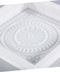 Top view of 14.5 Inch Square Cement Paver Mold for Concrete Stepping Stones Garden Pathway Patio Yard Walkway DIY Kit Easy to Use
