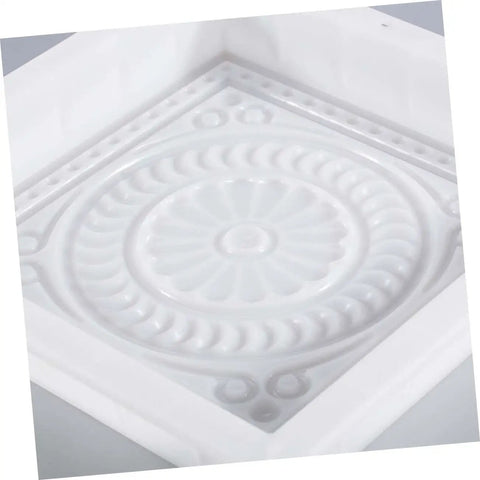 Top view of 14.5 Inch Square Cement Paver Mold for Concrete Stepping Stones Garden Pathway Patio Yard Walkway DIY Kit Easy to Use
