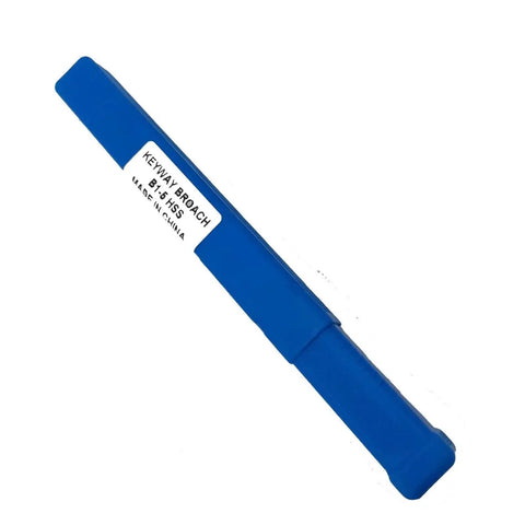 5mm B1 Push Type Keyway Broach With Shim High Speed Steel Cutting Tool For CNC Machines