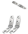 180 Degree Foldable Flap Hinge Set For Sewing Machine Cabinet Doors Screw On Hinge Hardware For Furniture Beefy Metal Easy Install DIY