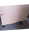 One Pair Heavy Duty Gypsum Board Lifter Designed For No Sweat Handling Of Glass And Ceramic Tile Panels With Adjustable Angles And Slick Grip For Effortless Job Site Moves lifting a large gypsum board.