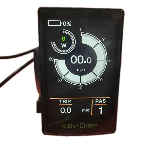 Ride-Ready Ebike LCD Display Meter KD718 Waterproof Bike Computer For 36V 48V E-Bike And Scooter Conversion Kit TFT Screen
