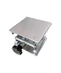 Amazon stainless steel lab jack stand, 8x8 in platform, adjustable height, max 50 kg