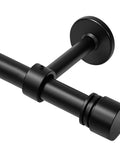 Heavy Duty Extra Long Curtain Rods for Those Huge Windows and Sliding Doors Adjustable From 12 to 20 Feet 1 Inch Thick Metal Brackets
