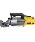 AOXHUGB Handheld Rebar Bender And Cutter With Electric Hydraulic Power, featuring cast steel head and ergonomic handle.