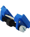 Precision Honing Guide Sharpening Jig For Chisels And Planer Blades Fixed Angle Knife Sharpener With Clamping Holder, blue