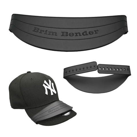 Cap Hat Curve Tool With Snap On Brim Bender Over Nine Curve Settings For Perfect Shape Without Over Bending One Size Fits All