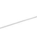 Compression spring, 304 stainless steel, 6mm OD, 0.6mm wire, 305mm free length, silver