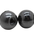 Ball Knob 5/16-18 for Featherboards and Jigs Quick Hand Tightening Without Tools, black round knob front view