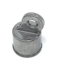 Chain Link Fence Rail Ends Aluminum 10 Pack One And Three Eighths Inch Top Rail Connectors For Terminal Posts Polished Silver Finish