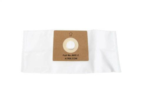 AHC 2 Replacement HEPA Filter Bag for AHC 1 Turbo Red Vacuum Cleaner, white, 6 quart size, ideal for home and shop cleaning.