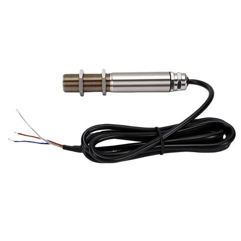 No Contact Infrared Temperature Sensor Probe For Petrochemical Plants Fast Response Stainless Steel 0 To 200 Celsius Industrial Thermometer Surface Temp Measurement 1 Unit, threaded probe with cable