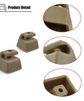 Jaguar Sun Visor Clips Set Of 2 For XJS XJ6 XJ12 1975 To 1994 Replacement Sun Visor Hooks HMD1084AAAEE detail view