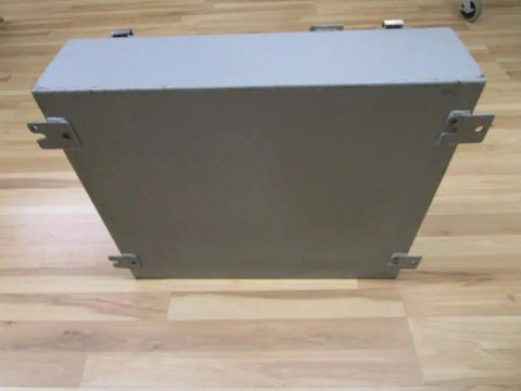 Top view of Industrial Control Panel Enclosure 1418 E6, Heavy Duty Steel Electrical Cabinet for rugged job sites N289829