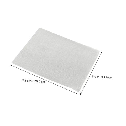 8 Piece Wire Mesh Screen Car Bumper Repair Kit For Plastic Welding Quick Patch And Precise Fix Lightweight Portable Mesh