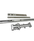 Heavy Duty Door Closer With Hydraulic Buffer Adjustable Speed For 60 Kg To 80 Kg Doors Mute Soft Closing Aluminum Alloy Hardware