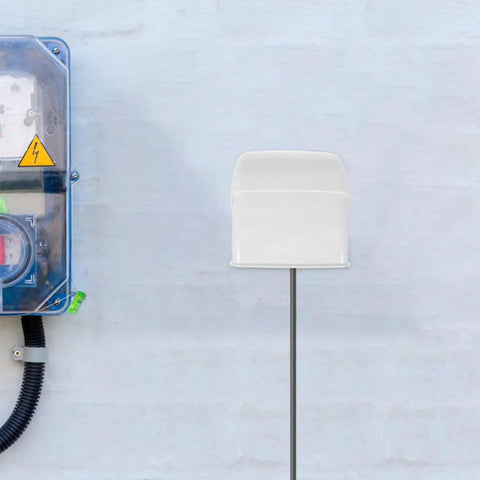 2 Piece Weatherproof Outlet Boxes Tough As Nails ABS Wall Plug Covers Socket Rain Shield mounted on wall