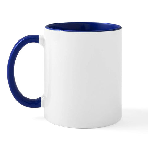 Top Shelf 11 Oz Ceramic Coffee Mug Featuring Fresh Golf Cart Artwork And Legit Durable Glazed Finish Crafted For Weekend Golfer Vibes And Smooth Sippin Through Any Round with navy interior.