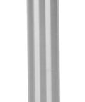 Solid Straight Shank Collet Chuck Holder For Rear Pull Lathe Machining C20 DC08 200L with shiny steel finish and internal cooling feature.