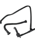 Durable Crankcase Breather Vacuum Hose Kit For Audi A4 and A6 2.8 V6 Models 1997 Through 2001 Easy Install OE Fitment Parts To Fix Emissions And Stop Oil Leaks Right Away, black hose set