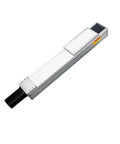 Top Shelf 100mm Wide Aluminum Enclosed Ball Screw Linear Slider With 57 Stepper Motor Driver top view of precision actuator kit