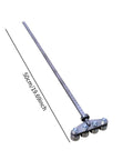 Circular Saw Guide Rail For Pro Grade Precision Cuts, 50cm Length, Go To Handy Tool For Garage, Shop, And Job Site, Positioning Gauges For Fine Furniture And Framing. 50cm steel guide rail with roller base