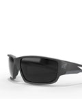 Kazbek Torque Polarized Anti Fog Vapor Shield Safety Glasses With Smoke Lens built tough military grade matte black frame