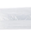 12x12 Inch 2 Mil Zipper Reclosable Bags Pack Of 100 Transparent LDPE Food Safe Storage Bags For Organizing Jewelry Crafts And Small Parts Ideal For Kitchen Organization, Craft Supplies And Small Item Sorting# clear zipper bag shown flat