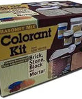 Deep Penetrating Masonry Stain Kit For Brick Block Mortar Limestone And Natural Stone Permanently Colors Surfaces In A Box