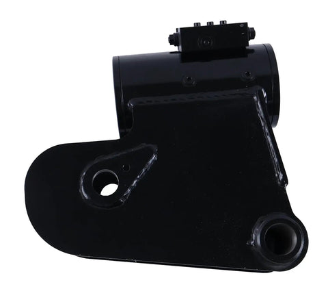 Heavy Duty Hydraulic Platform Rotate Actuator 1001181050 side view showing durable black construction for JLG 400S 460SJ swap.