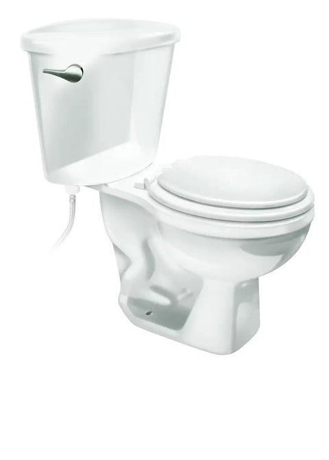 Perf Fit Tank Lever Brushed Nickel 3-1/2 Inch By 9-29/32 Inch By 1-5/16 Inch Universal Toilet Lever Replacement Easy Install For Kohler
