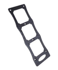 Durable 86 Type Wire Box Template Carbon Steel With Rustproof Treatment For Precise Electrical Work And Efficient Drilling On Construction Sites Today, flat black design.